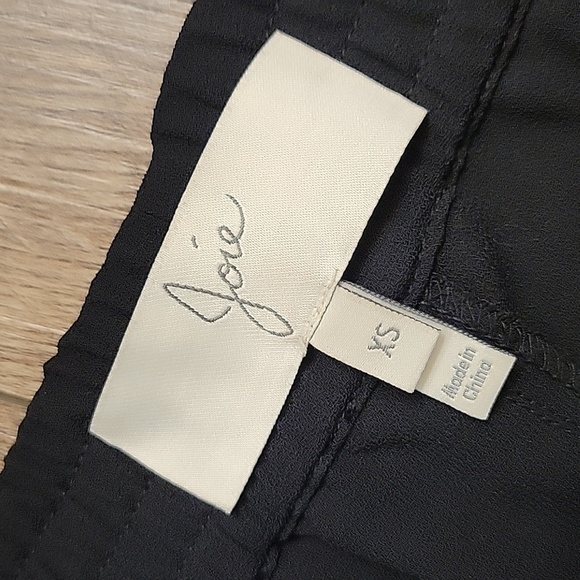 Joie Black Joggers - Picture 10 of 12